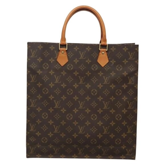 LOUIS VUITTON Monogram Sac Plat Hand Bag - Picture 3 of 16